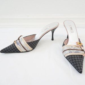 BEAUTIFUL PRADA SLIP ON HEELS